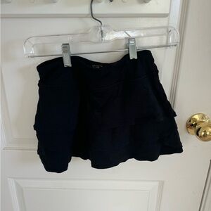 Athleta Girl black tennis skirt SIZE: 12 Large